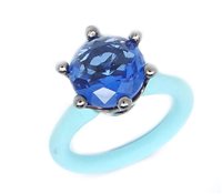 Anello Moviestone Donna in Argento Quarzo DIVA03-14 - DIVA03-14